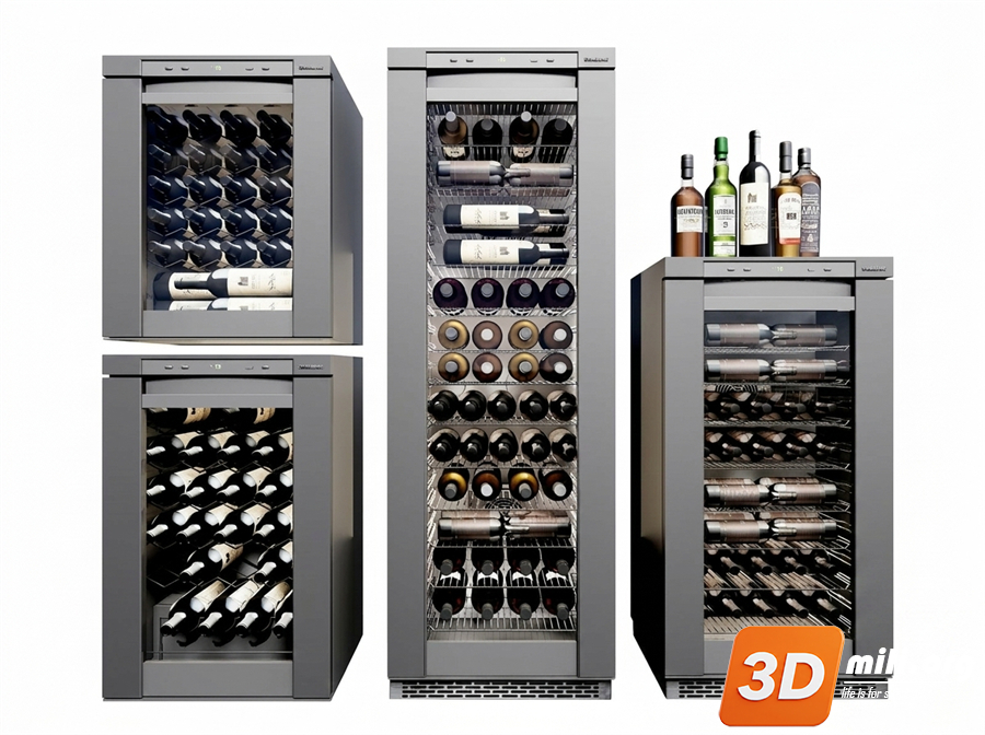 Wine cabinet Skp Files
